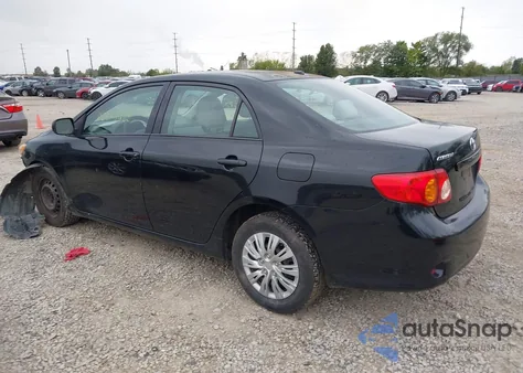 2009 Toyota Corolla Le z USA, uszkodzony, nr VIN 2T1BU40E59C163729
